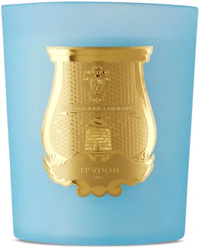 Trudon Versailles Great Candle, 2.8 Kg In Blue