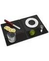 True 3 In 1 Bar Mat In Black
