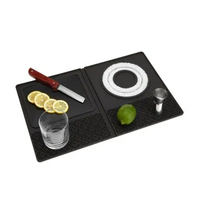 True 3-in-1 Bar Mat In Black