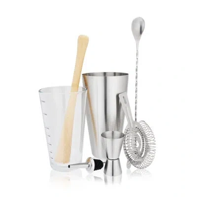 True 7-piece Mixologist Barware Set In Assorted