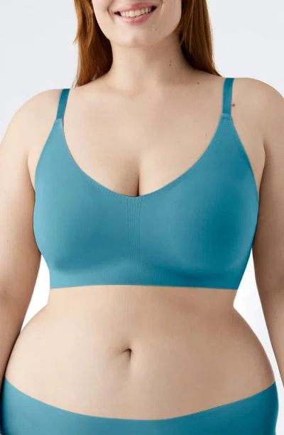 True & Co. True & Co The True Body Triangle Convertible Strap Bralette In Blue