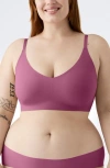 True & Co. True & Co The True Body Triangle Convertible Strap Bralette In Purple
