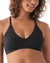 True & Co. True Body Lift Triangle Full Cup Adjustable Strap Bra In Black