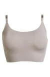 True & Co. True & Co True Body Boost Scoop Neck Bralette In Mink
