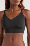 True & Co. True & Co True Body Boost Triangle Lace Convertible Strap Bra In Black