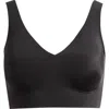 True & Co. True & Co True Body Boost V-neck Bra In Black