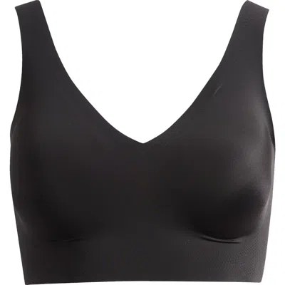 True & Co. True & Co True Body Boost V-neck Bra In Black
