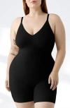 True & Co. True & Co True Body Everyday Shaping Romper In Black