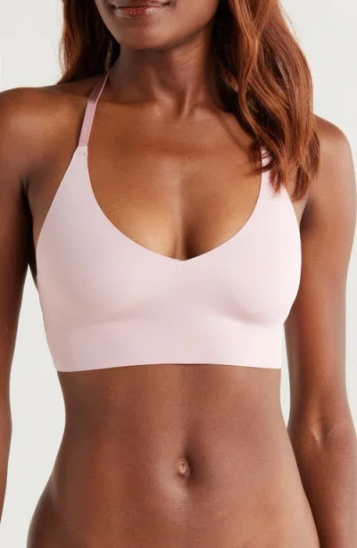 True & Co. True & Co True Body Lace Racerback Bra In Pink