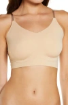 True & Co. . True Body Lift Full Cup Triangle Bra In Sand