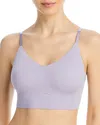 True & Co. True Body Lift Triangle Adjustable Strap Bra In Purple