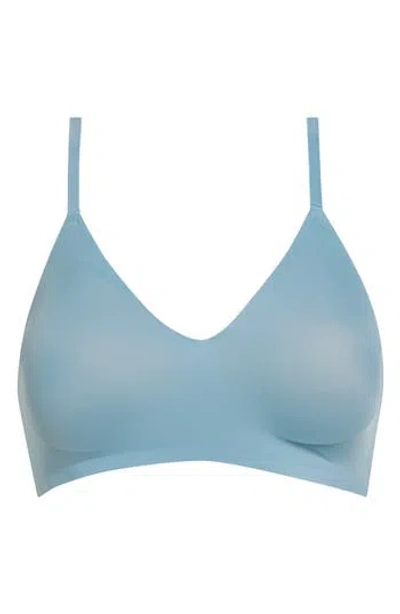 True & Co. True & Co True Everybody Lace Back Bra In Blue