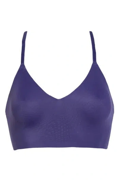 True & Co. True & Co True Everybody Lace Back Bra In Blue
