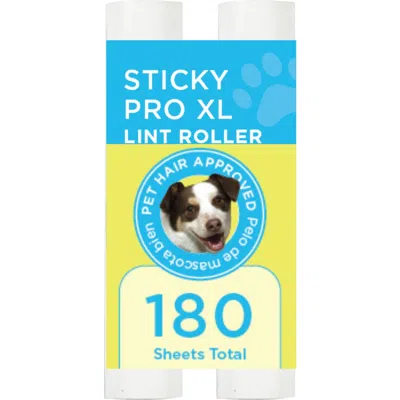 True & Tidy True And Tidy 2-pack Sticky Pro Xl Lint Roller Refills In Multi