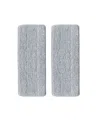 True & Tidy 2-pc. Bucket-900 Mop Pad Replacements In Gray