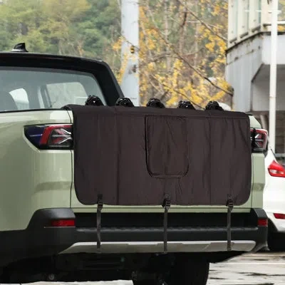 True & Tidy 62" Outdoors Wide Tailgate Pad For Bikes