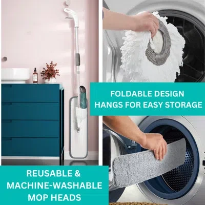 True & Tidy Clean Everywhere Spray Mop Kit