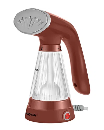 True & Tidy Handheld Garment Steamer In Red