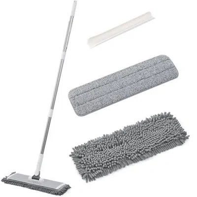 True & Tidy Heavy Duty Wet And Dry Sweeper Mop