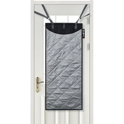 True & Tidy Over The Door Ironing Board In Silver