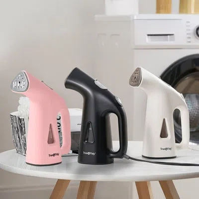 True & Tidy Portable Fabric Steamer, White In Animal Print