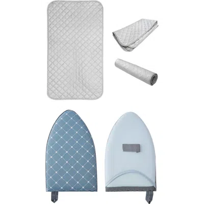 True & Tidy True And Tidy Steam & Ironing Mat In Blue