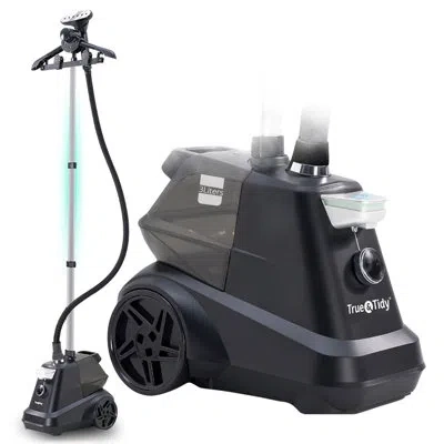 True & Tidy Sx3 Heavy-duty Industrial Garment Steamer With Foot Pedal Control And 3 Steam Settings In Black