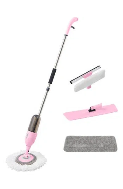 True & Tidy True And Tidy  360 Refillable Spray Mop In Pink