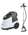 True & Tidy True Tidy Pro Commercial Heavy-duty Garment Steamer With 3 Steam Settings 1800 Watts White In White