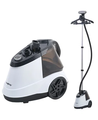 True & Tidy True Tidy Pro Commercial Heavy-duty Garment Steamer With 3 Steam Settings 1800 Watts White