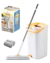 True & Tidy Trueclean Mop & Bucket Pump System In White