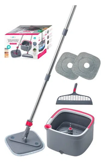 True & Tidy True And Tidy Trueclean Mop & Bucket System In Pink