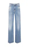 True Avenue Patch-pocket Jeans In Blue