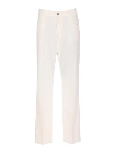 True Avenue White Marta Jeans In Blanco