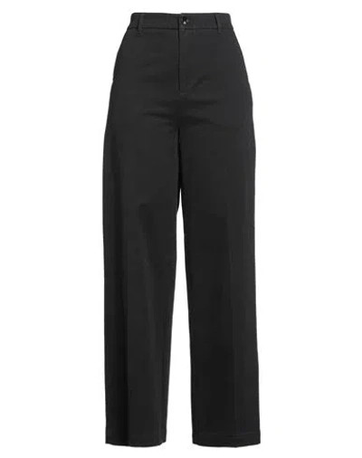 True Avenue Woman Pants Black Size 29 Cotton, Elastane