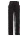 True Avenue Woman Pants Dark Brown Size 32 Viscose, Silk