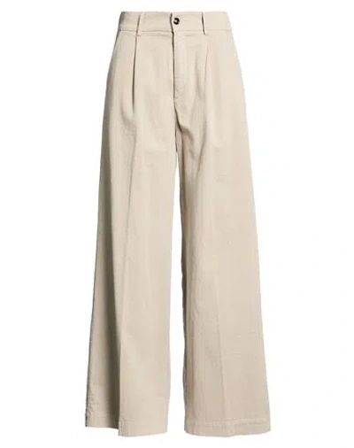 True Avenue Woman Pants Light Grey Size 27 Cotton, Elastane In Gray