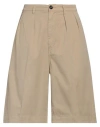 True Avenue Woman Shorts & Bermuda Shorts Beige Size 30 Cotton, Elastane In Beige