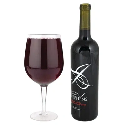 True Big Swig 750 ml Whole Bottle Wine Glass In Clear