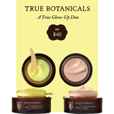 True Botanicals A True Glow-up Duo Set In Transparent