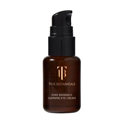 True Botanicals Pure Radiance Supreme Eye Cream In Transparent
