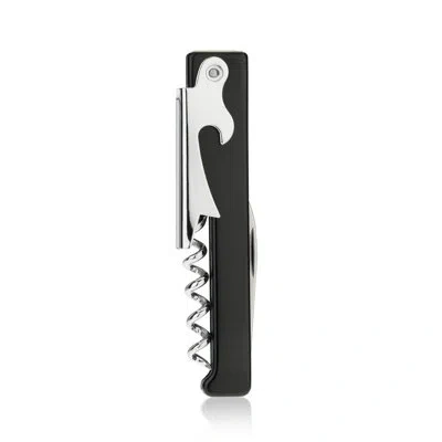 True Brands Waiter Corkscrew In Black