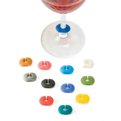 True Brands Wine-o Silicone Wine Charm In Assorted