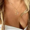 True By Kristy Nashville Cowboy Boot Necklace In Gold In Gold