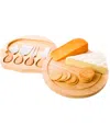 True Camembert Cheese Board & Tool Set In Orange