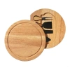 True Camembert Cheese Board & Tool Set In Brown