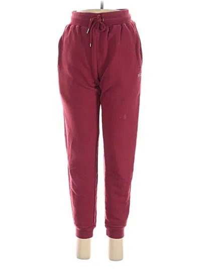 Pre-owned True Casual Pants In Burgundy