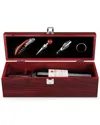 True Cherry 1-bottle Accessory Gift Set In Red