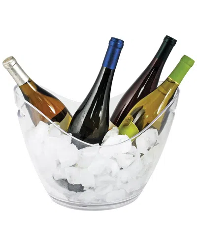 True Chill Modern Ice Bucket In White