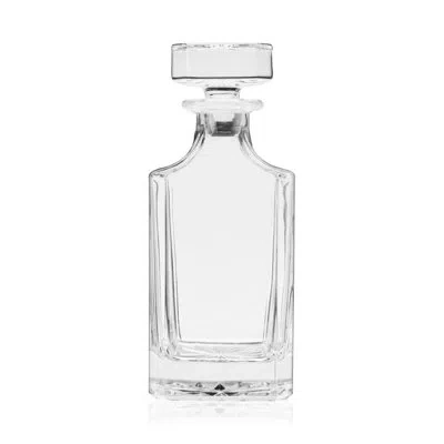 True Clarity 750 ml Spirit Decanter With Glass Stopper In Clear